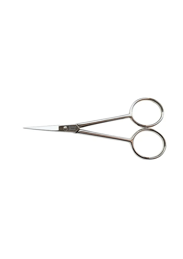 Rose 009-400 Ayrık Saplı Nakış Makası No: 4 İnç / 10,16 Cm - Nikel Kaplama