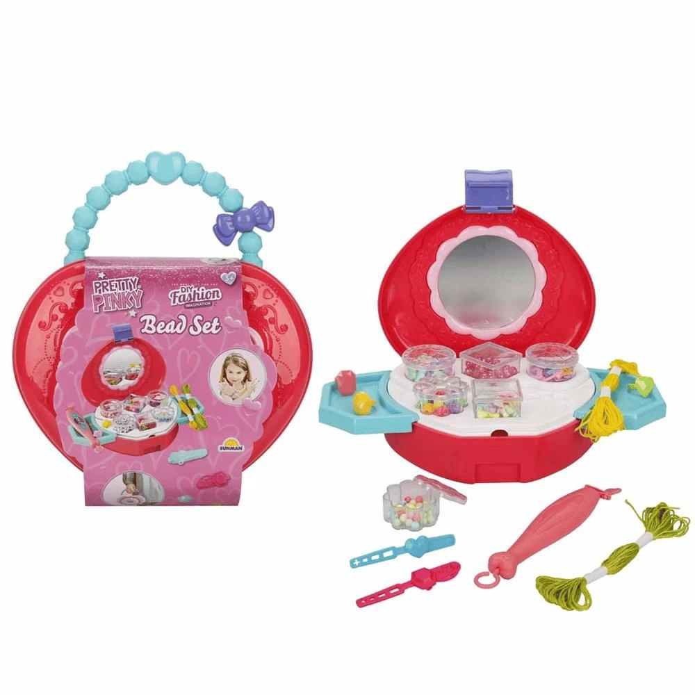 S00003661 HOBİ BONCUK YAPIMI KULPLU ÇANTA -SUN