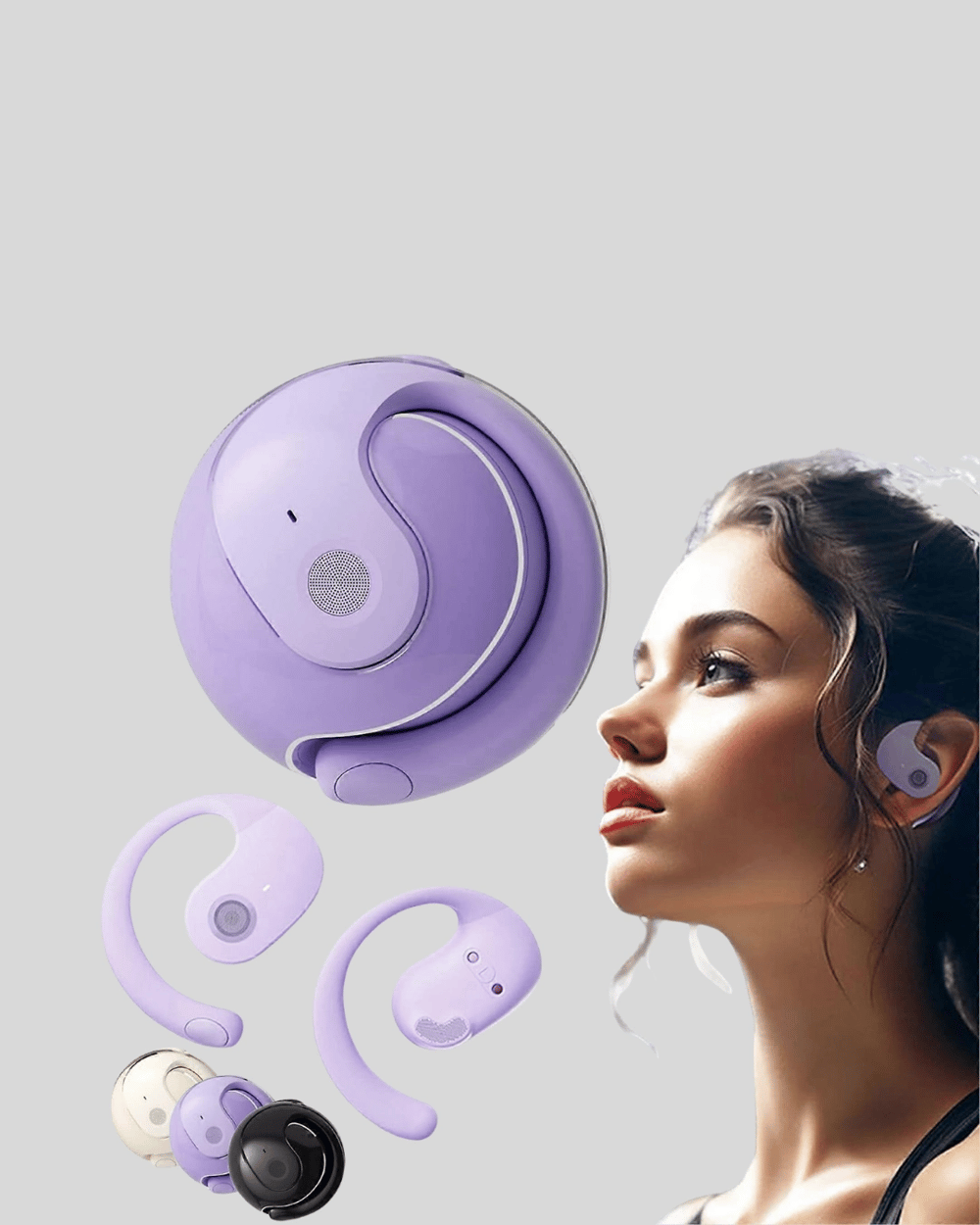 S05 Kablosuz Kulaklık Bluetooth 5.3 IPX4 Su Geçirmez Stereo Ses Otomatik Bağlantı Yeni Nesil