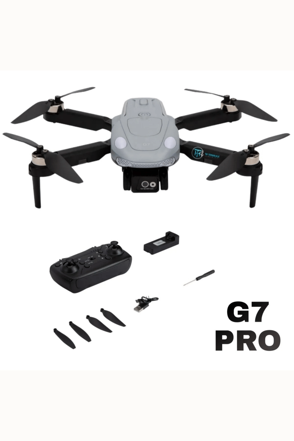 SH Kaydı Gerektirmeyen Drone - Renk: Siyah, Kamera Özelliği: 1080P FULL HD, Yedek Batarya