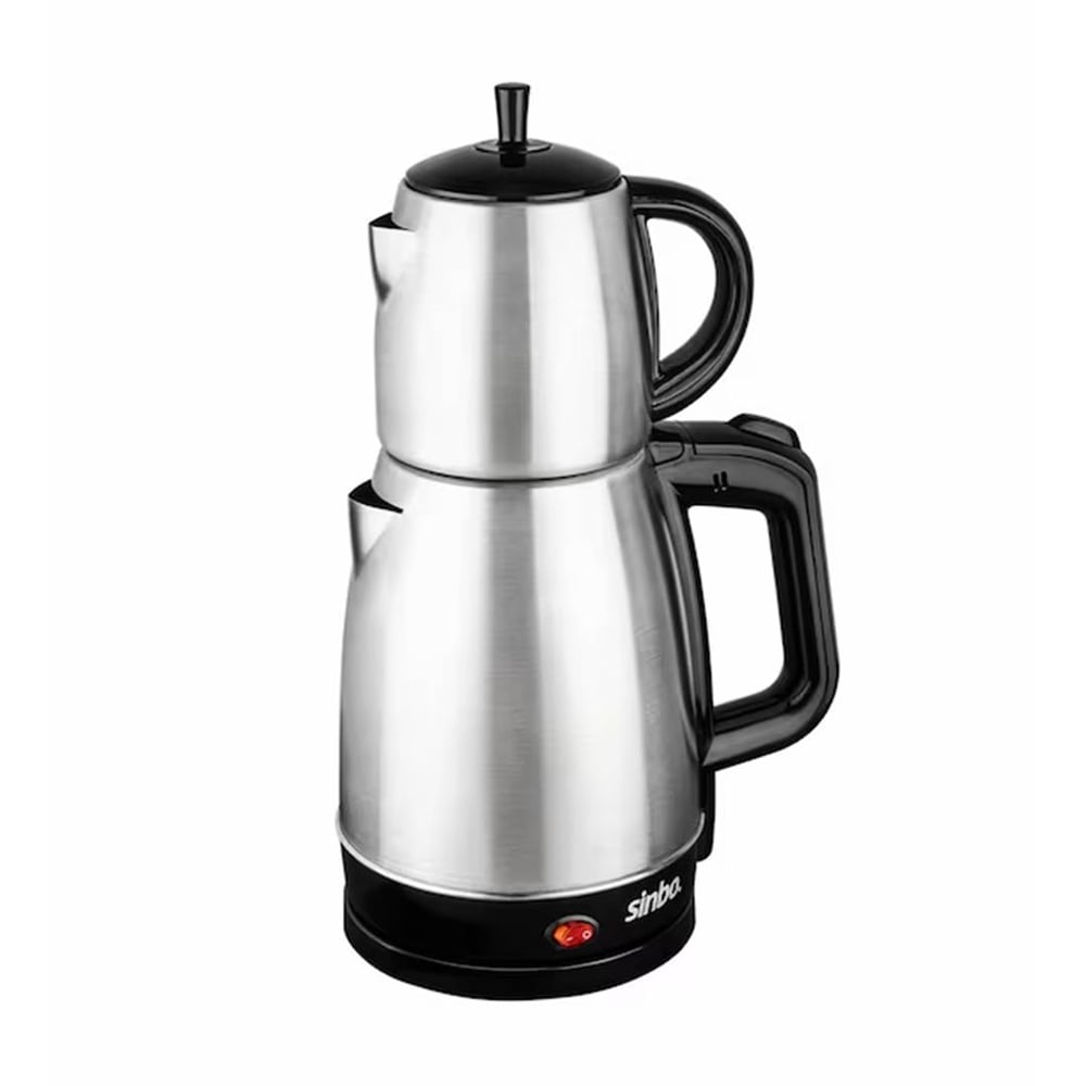 SİNBO STM-5831 ELEKTRİKLİ ÇELİK ÇAY MAKİNESİ ÇAYCI 1.7LT + 0.7LT ÇAY SÜZGEÇLİ (3936)