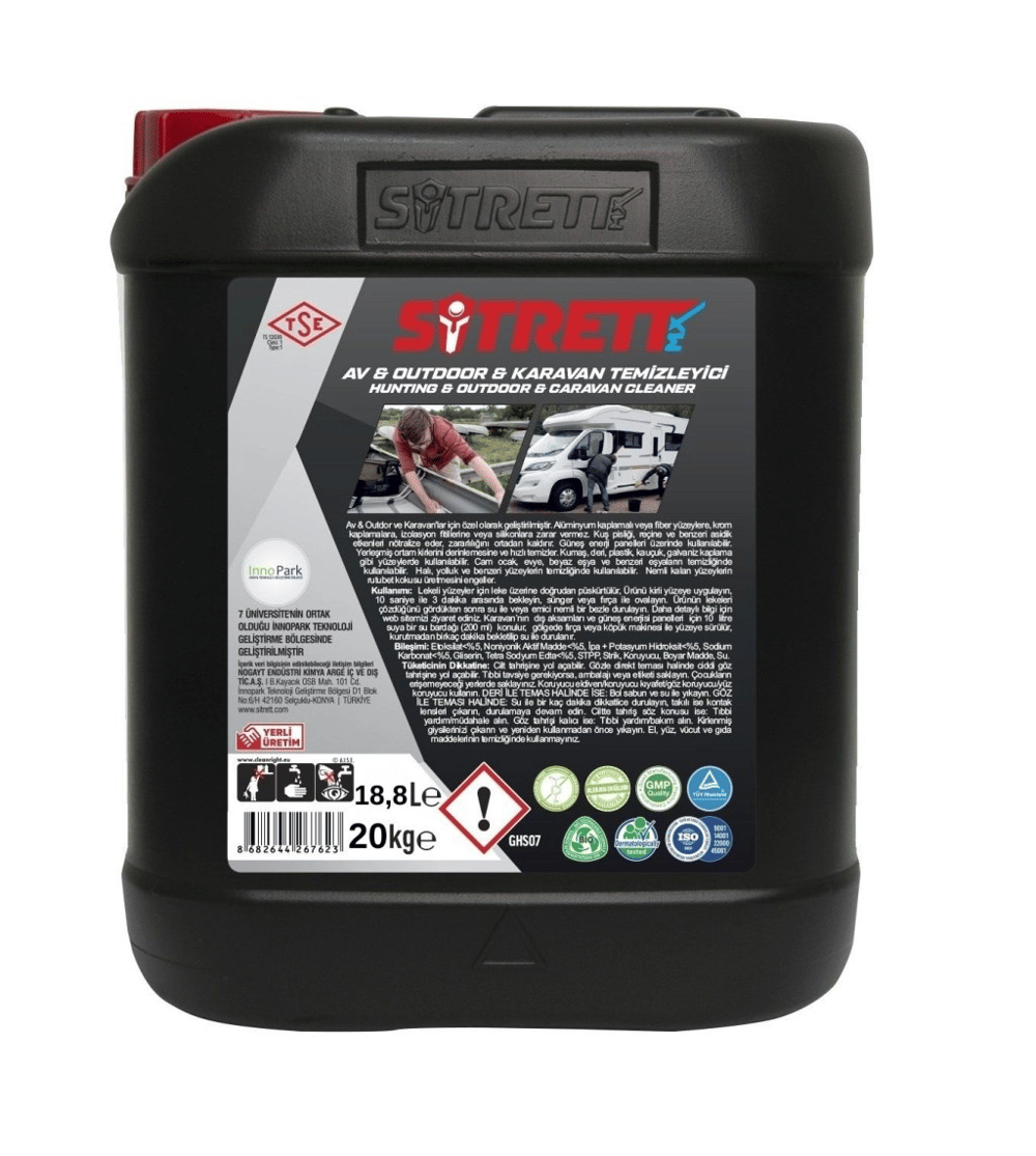SİTRETT MX Av Outdoor Karavan Temizleyici 20 Kg.