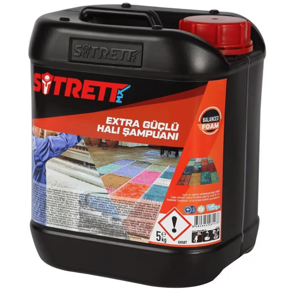 SİTRETT MX Halı Şampuanı Endüstriyel Plus + 5 Kg.