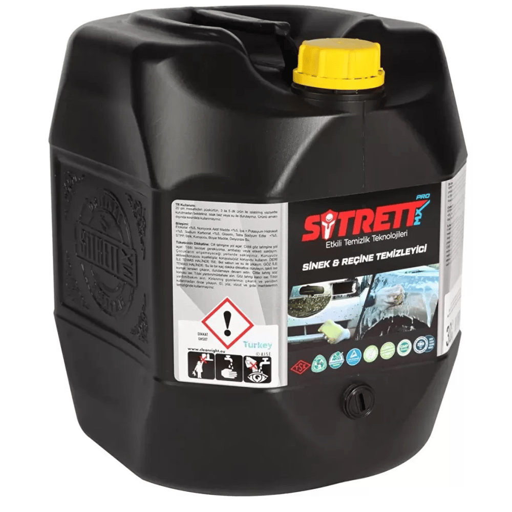 SİTRETT MX Kuş Pisliği, Sinek, Böcek, Reçine Temizleyici Pro 20 kg