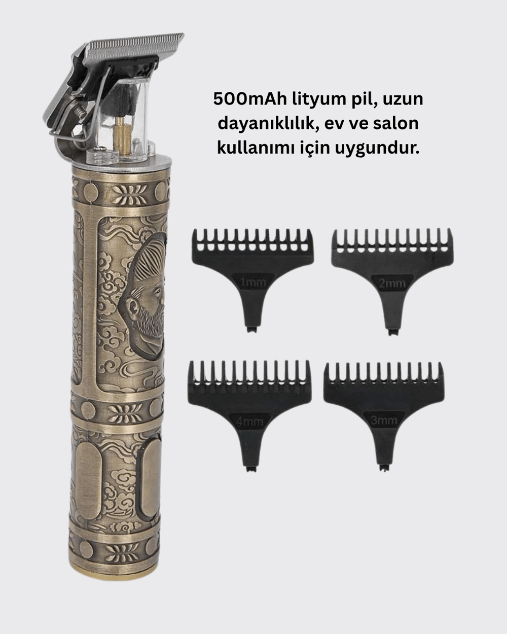 Saç ve Sakal İçin Çok Fonksiyonlu Güçlü Kesme Makinesi