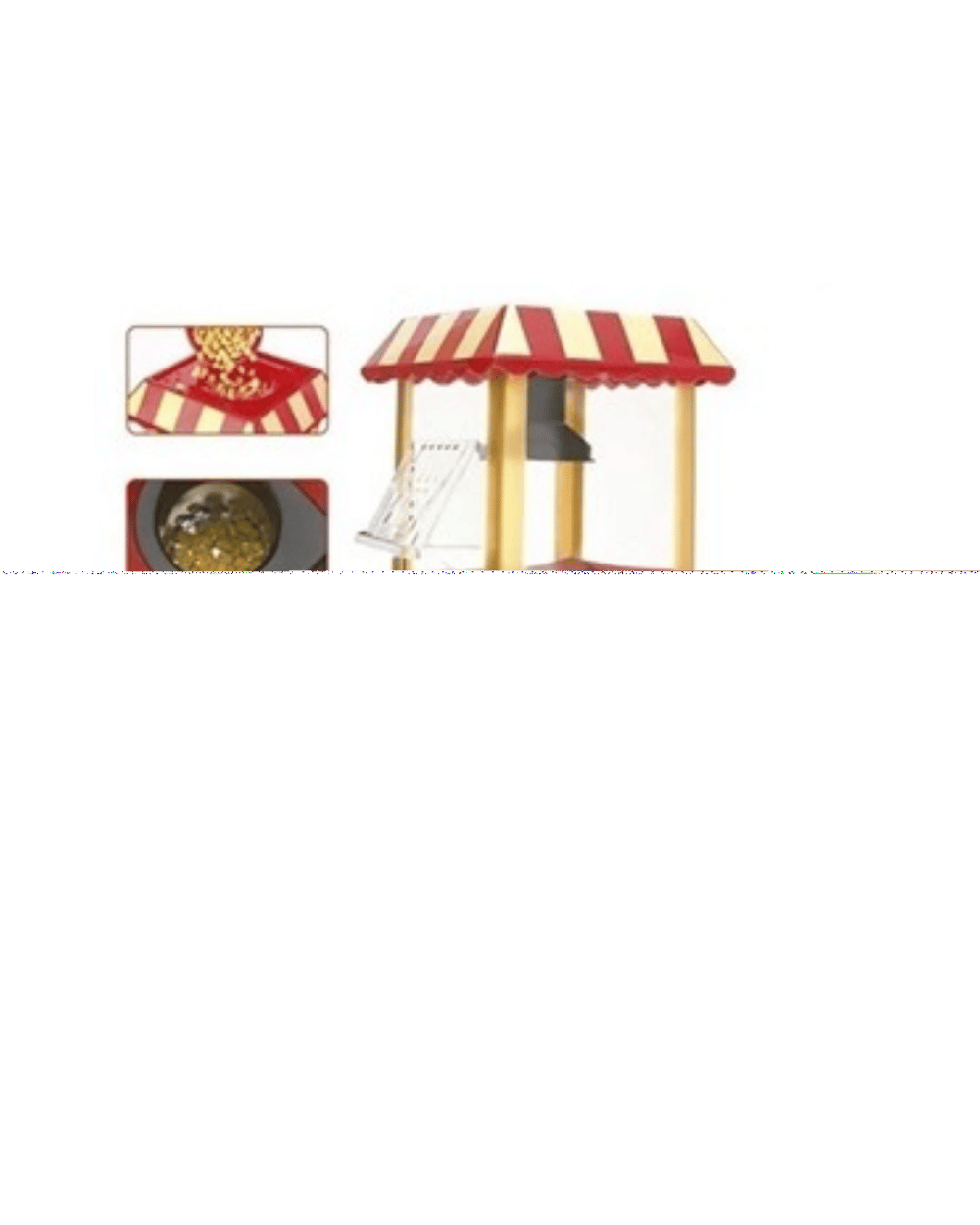 Sağlıklı Atıştırmalıklar İçin Yağsız Popcorn Makinesi