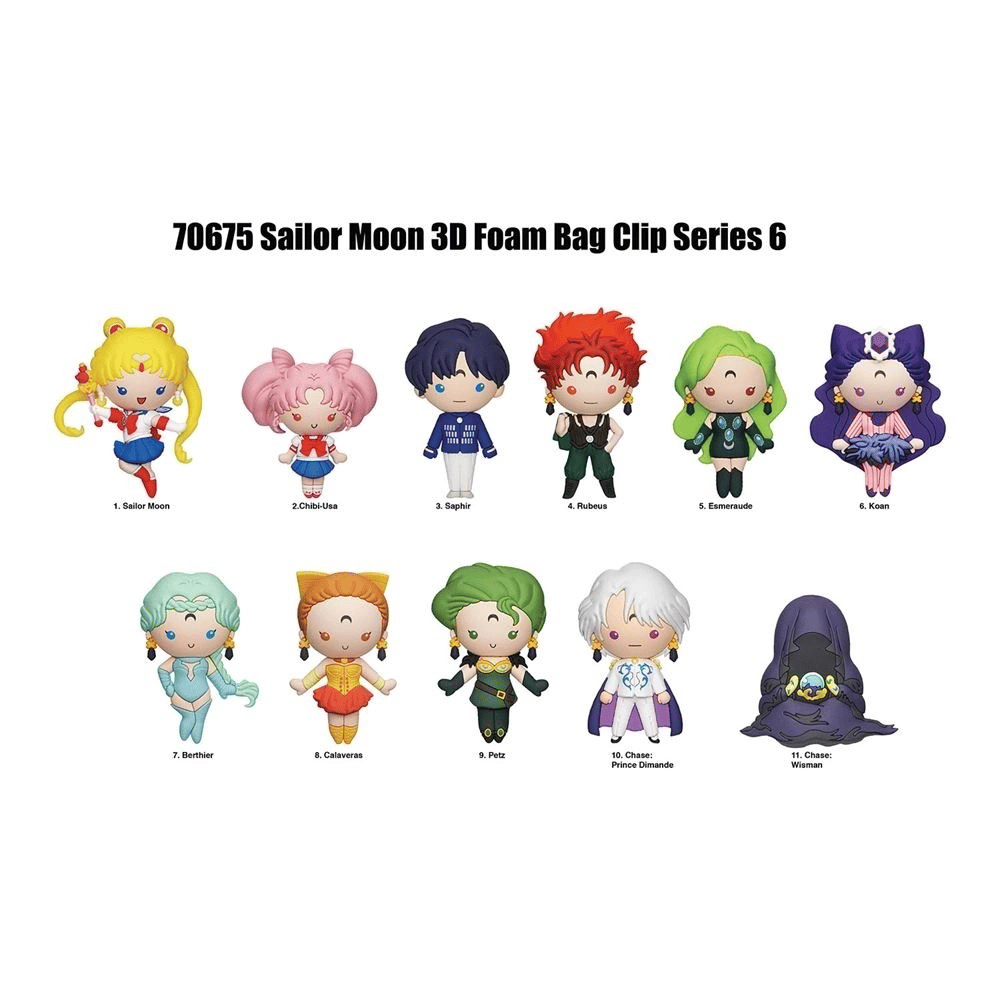 Sailor Moon Klipsli Figür Seri 6