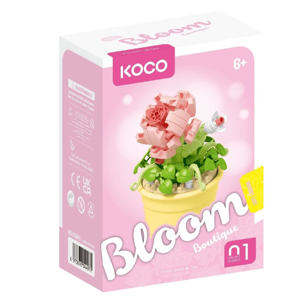 Saksı Çiçekleri Serisi 3D Puzzle