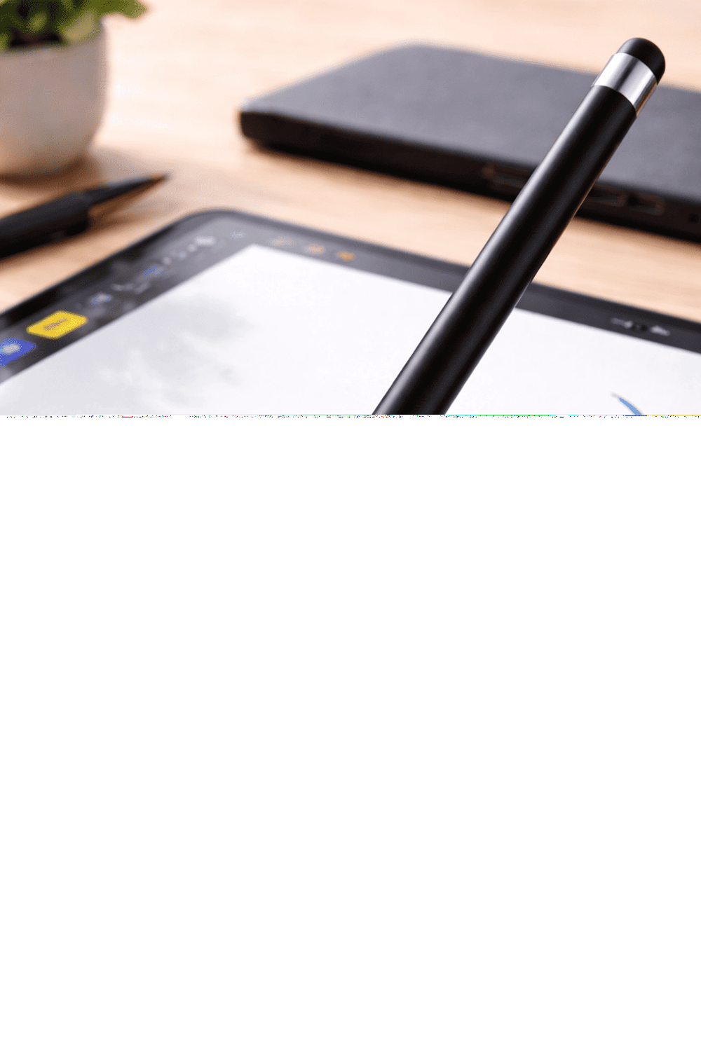 Samsung M22 Uyumlu Dokunmatik Stylus Kalem Disk Uçlu Hassas Tablet Telefon Çizim Kalemi