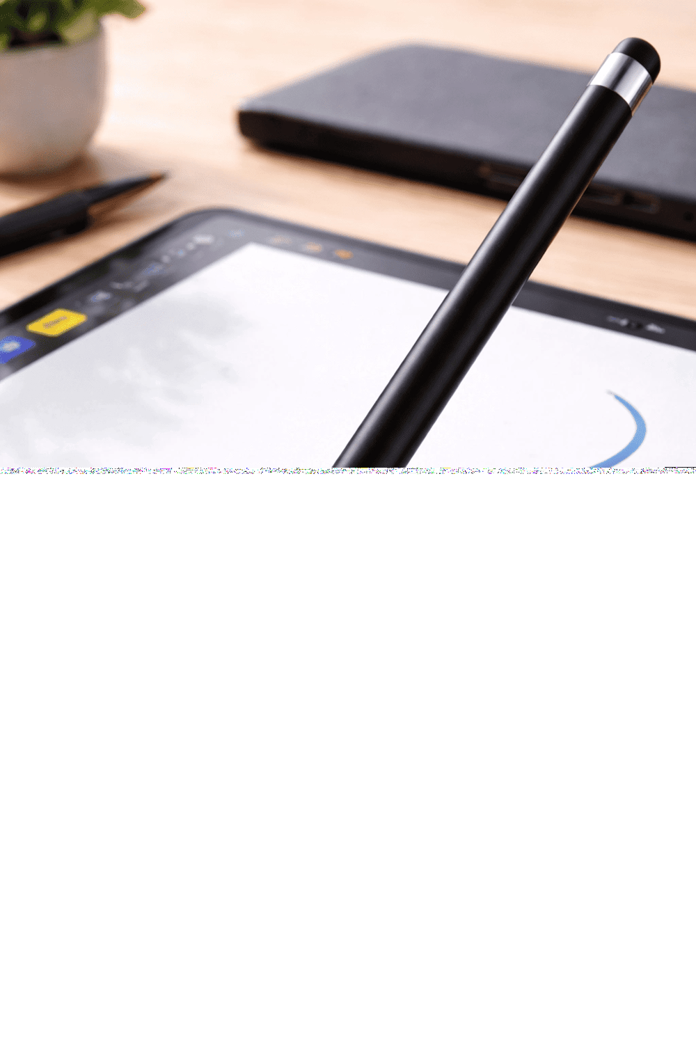 Samsung S21 Fe Uyumlu Dokunmatik Stylus Kalem Disk Uçlu Hassas Tablet Telefon Çizim Kalemi