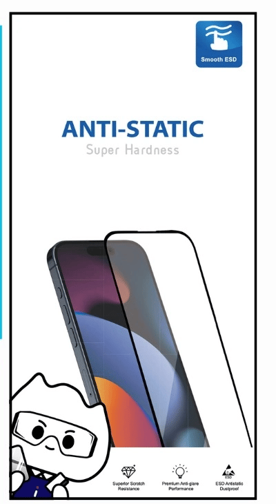 Samsung S23 Plus 6d Anti Static Temperli Cam Ekran Koruyucu Kırılmaz Full Kaplama