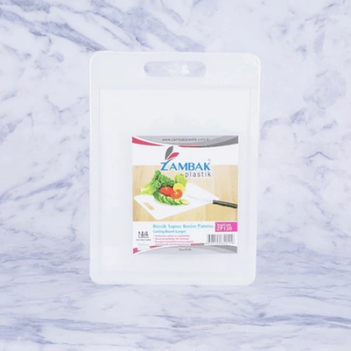 Sapsız Büyük Plastik Kesim Panosu 33.5x24cm Bx40