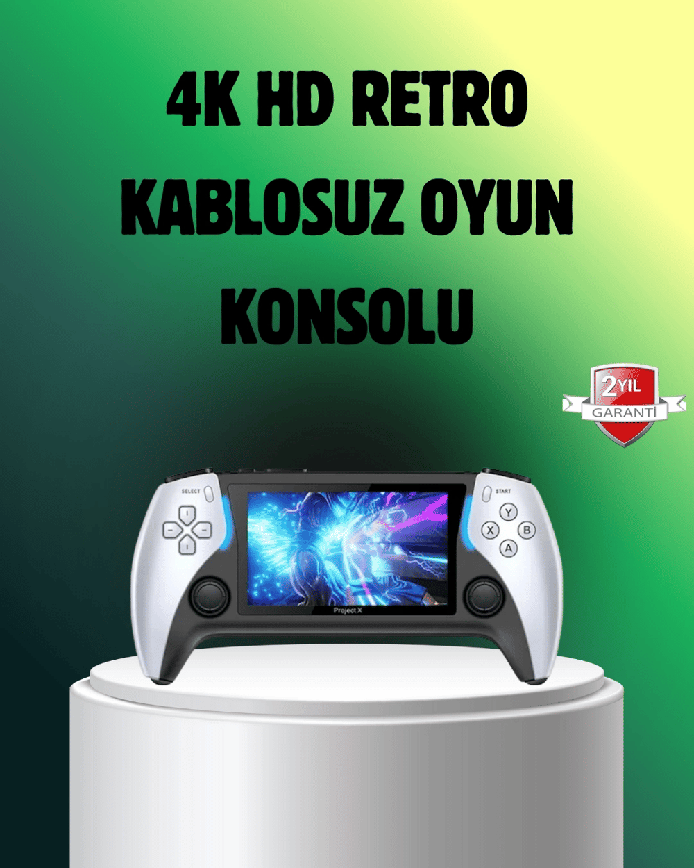 Şarjlı 4 Saat Oyun Süreli TV Bağlantılı Retro Oyun Konsolu