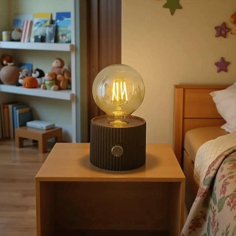 Şarjlı Dekoratif Masa Lambası - Kademesiz Dimmer - Type-C Bağlantılı