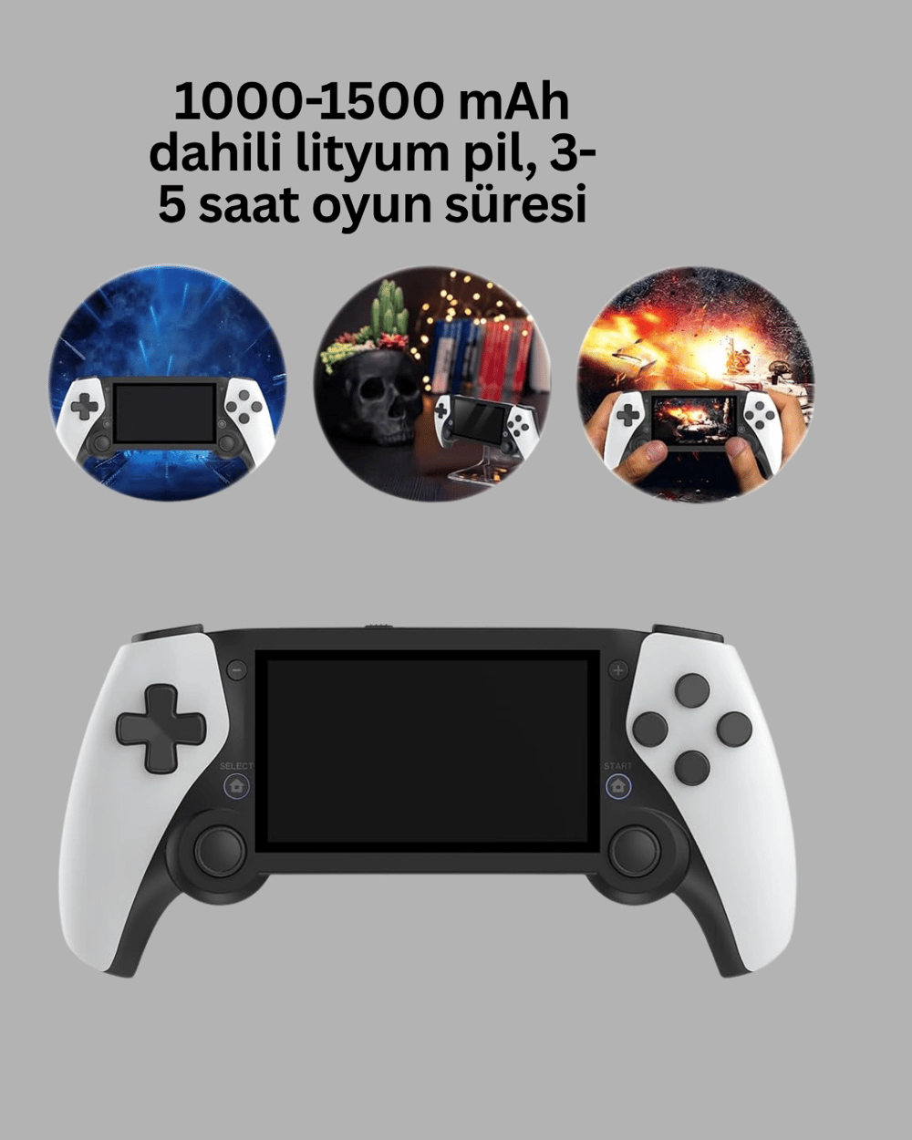 Şarjlı, Hafıza Kart Destekli Oyun Konsolu Yeni Nesil