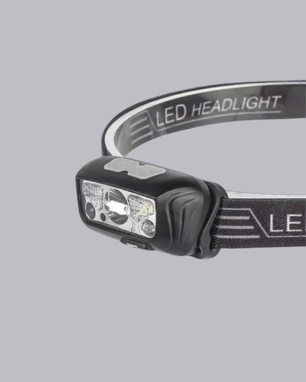 Şarjlı LED Kafa Feneri | 4 Modlu Akıllı Sensörlü Far | Su Geçirmez IPX5 Kamp ve Balıkçı Lambası