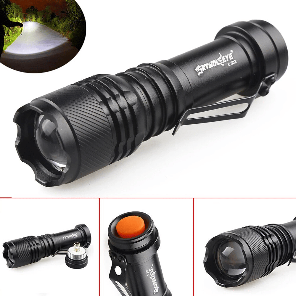 Şarjlı Mini Led El Feneri Cree Led 500 Lumens Bx40