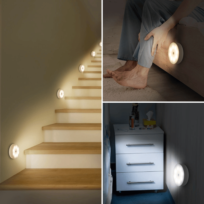 Şarjlı Sensörlü Gece Led Lambası Bx40
