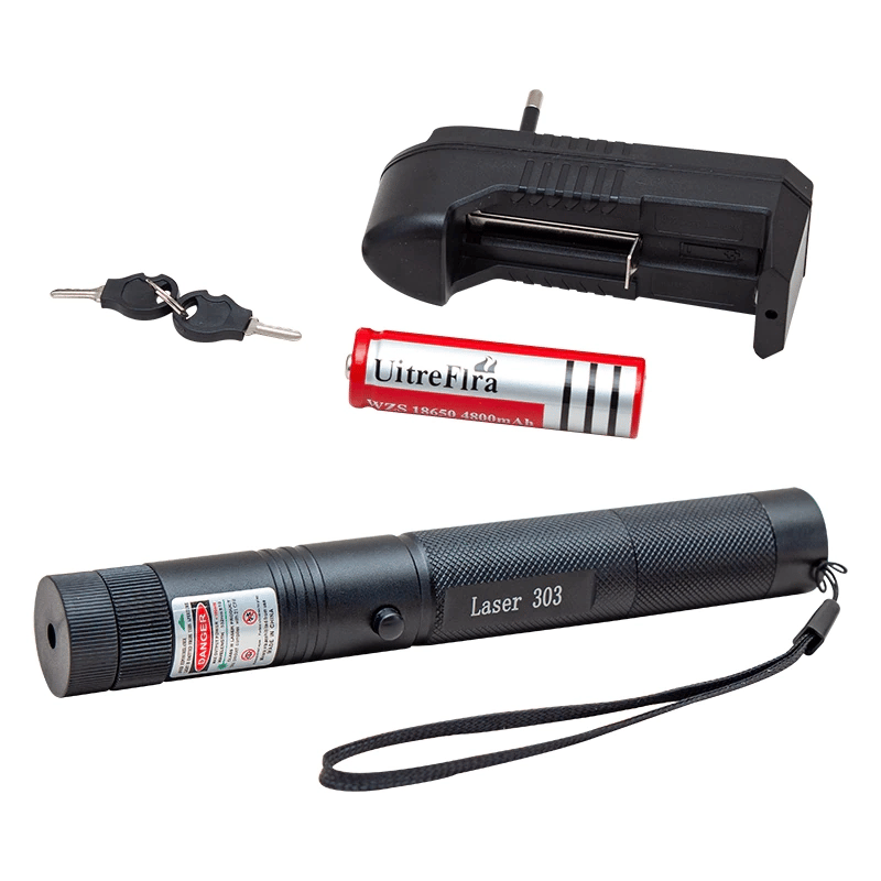 Şarjlı Yeşil Lazer Pointer 100 Mw Bx40