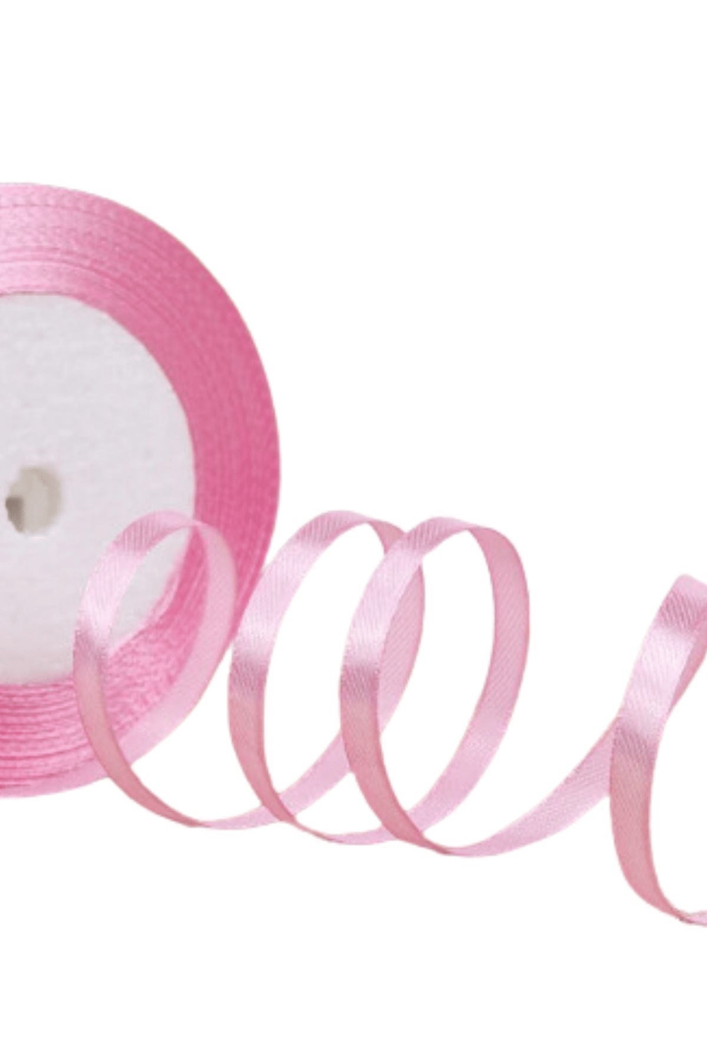 Saten Kurdele 3 Mm Pembe 1 Metre