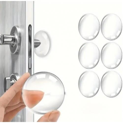 Şeffaf  Silikon Mobilya ve Kapı Durdurucu Darbe Pedi 6 lı (3936)