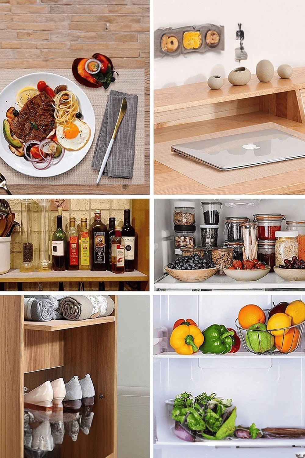 Şeffaf Raflık Kaymaz Dolap Içi Çekmece Raf Örtüsü Kaydırmaz 45 Cm X 3 Metre Koruyucu Ev Ürünü