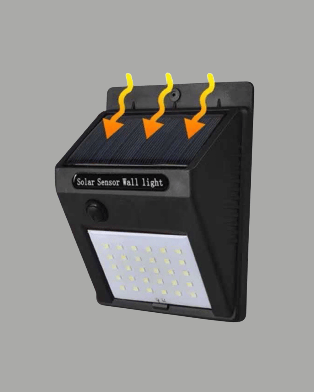 Sensörlü 20 LED Solar Duvar Lambası 3 Metre Algılama Mesafesi
