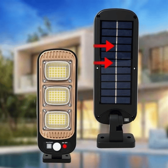 Sensörlü Güneş Enerjisi İle Şarj Olabilen Duvara Monte Solar Aydınlatma  Gl-84069 Bx40