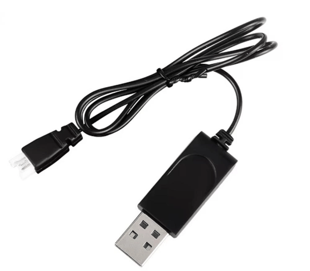 Sertec 3.7v Li-ion 51005-2p Soket Drone Bataryası Usb Şarj Kablosu