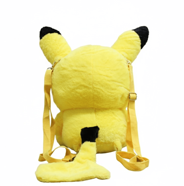 Sevimli Peluş Pikachu Sırt Çantası