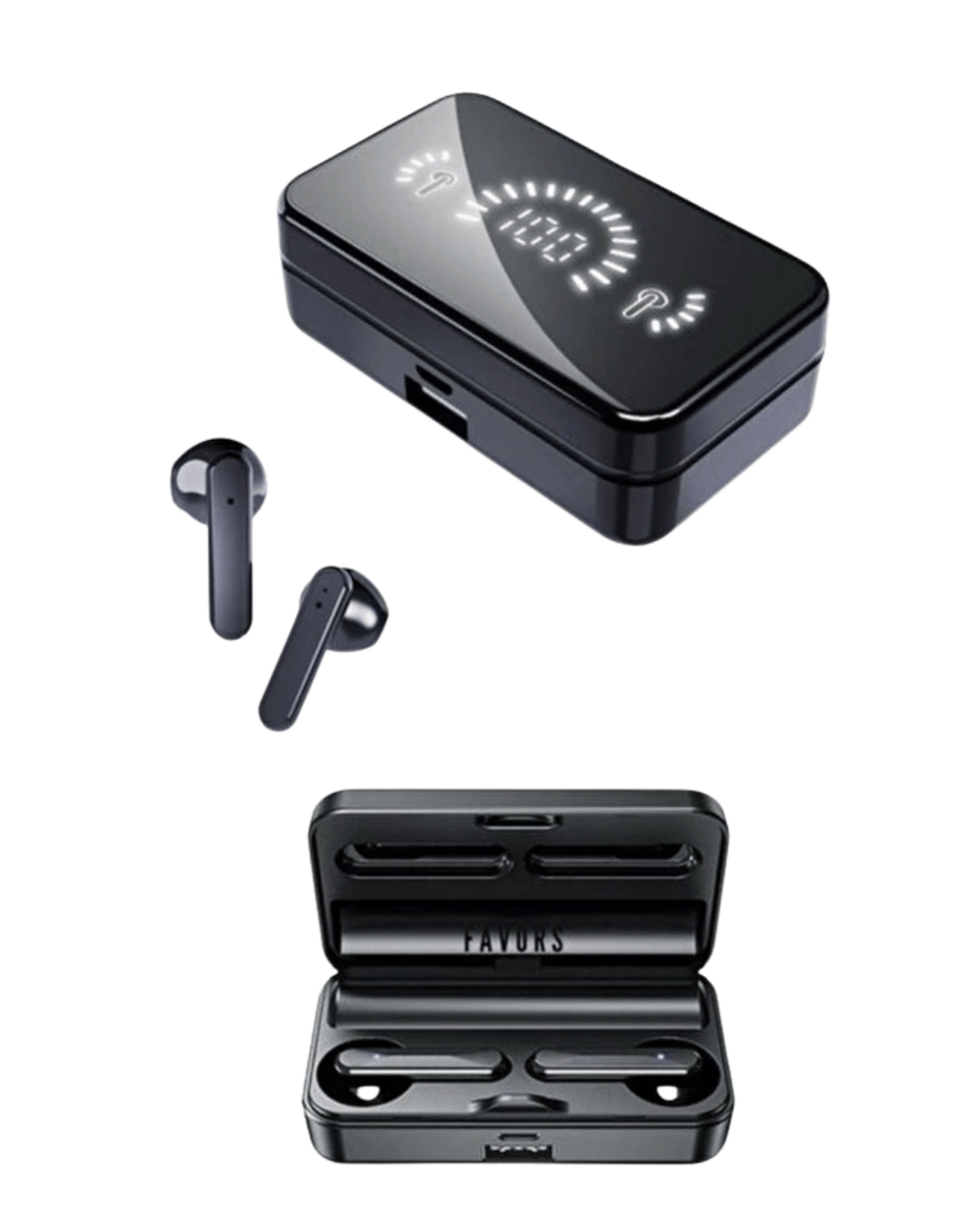Şık Tasarımlı Akıllı Saat ve Bluetooth Kulaklık Seti Suya Dayanıklı ve Çok Fonksiyonlu