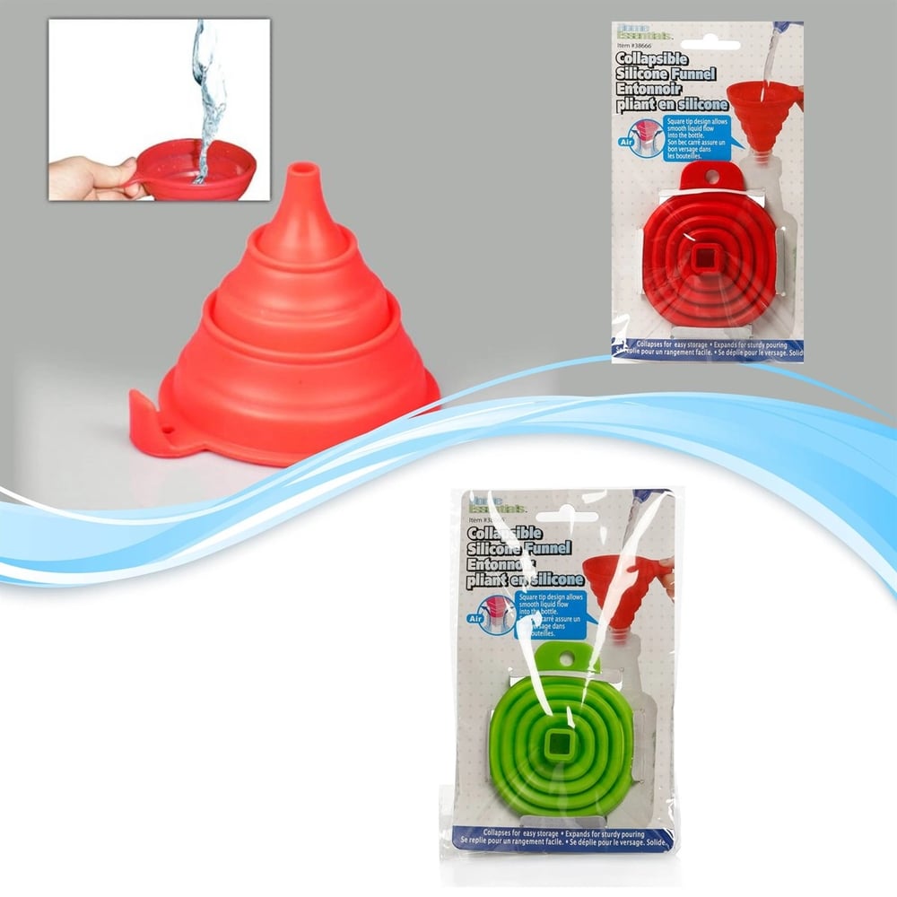 Silicone Folding Funnel Katlanır Huni Bx40