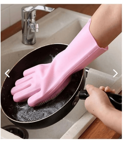 Silikon Bulaşık Yıkama Eldiveni Sihirli Eldiven Bx40