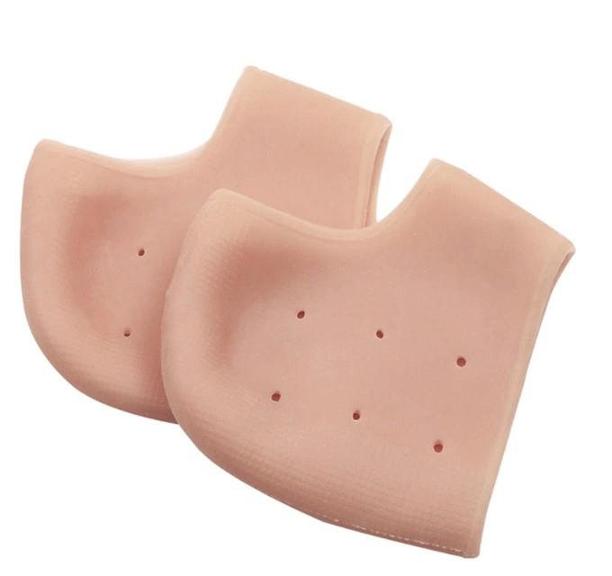 Silikon Topuk Çorabı Ten Rengi Bx40