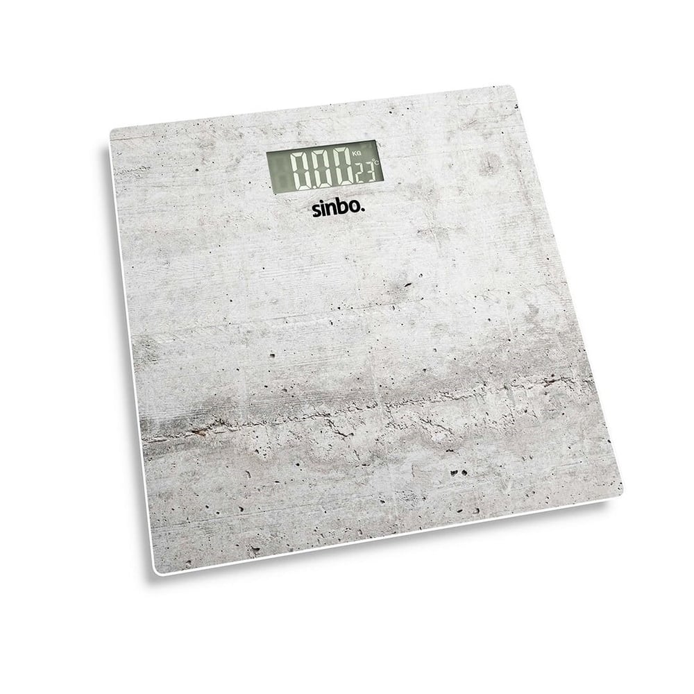 Sinbo Dijital Tartı - Beyaz Renk - 180 kg Maks Kapasite - LCD Ekran