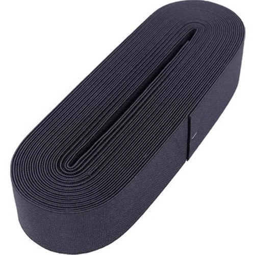 Siyah - 4cm Paça Lastik Yassı Geniş 10mt. Bx40