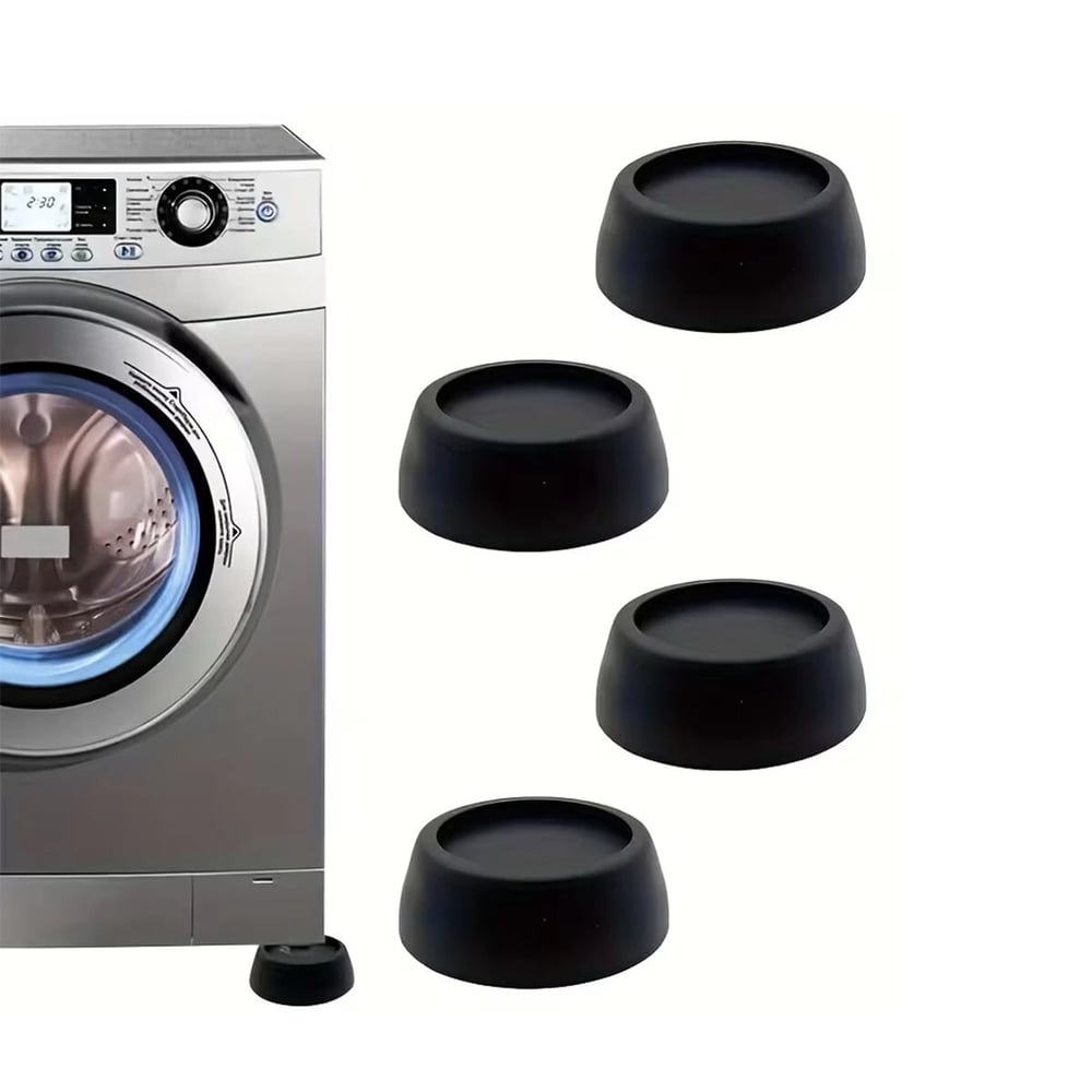 Siyah Çamaşır Makine Titreşim Önleyici Ayak Bx40