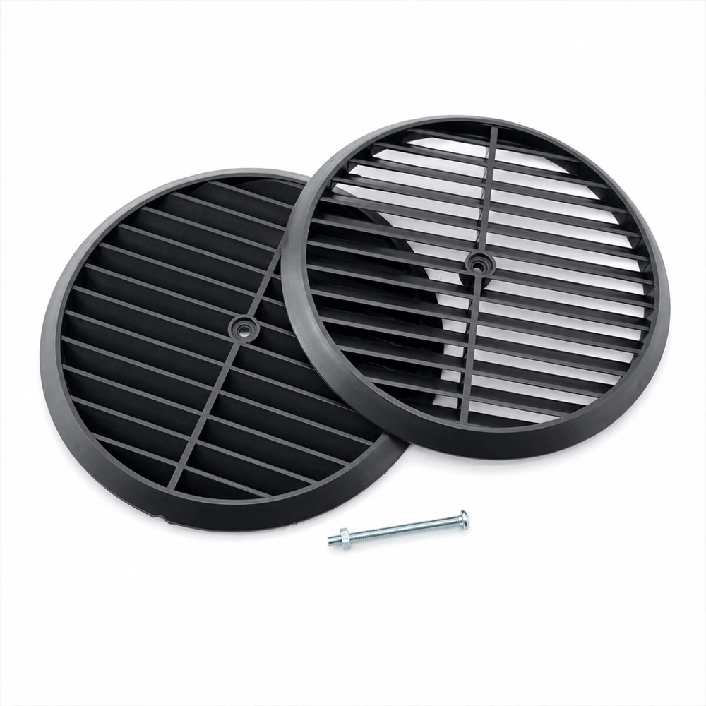 Siyah Menfez Plastik Bx40