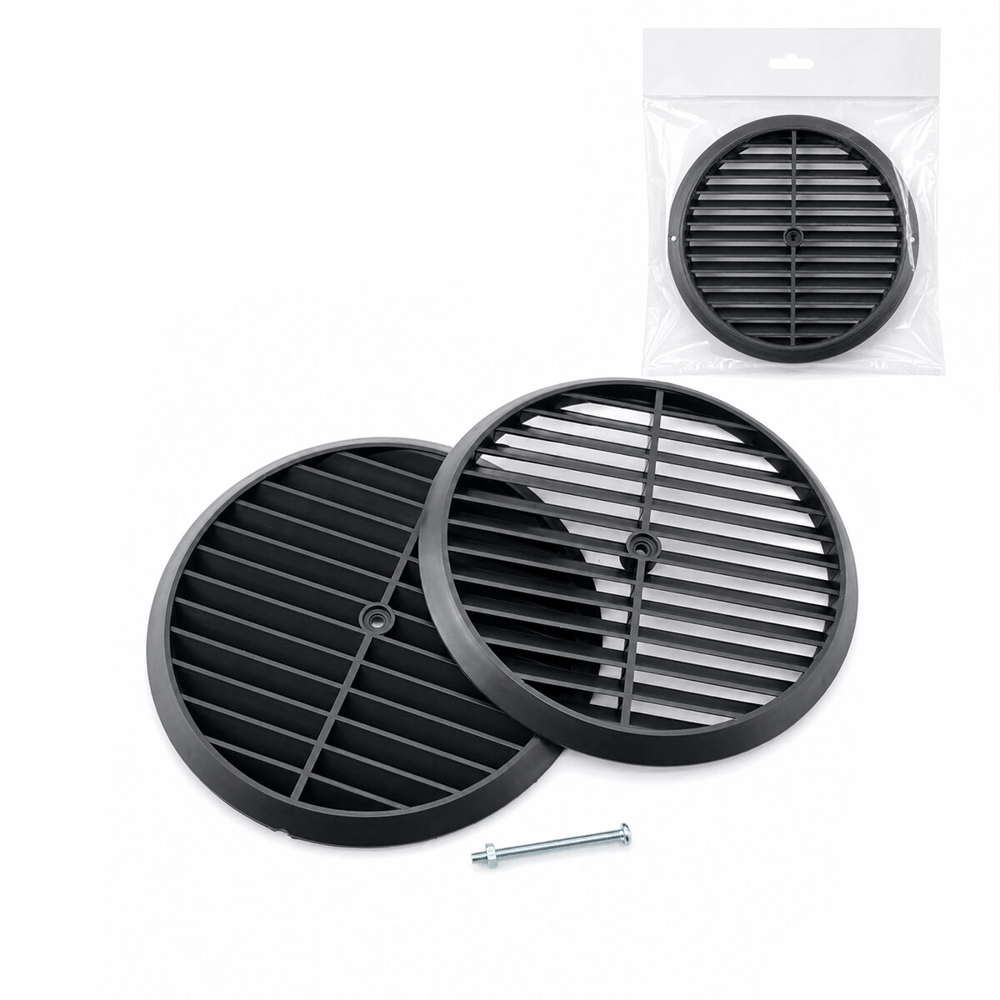 Siyah Menfez Plastik Bx40