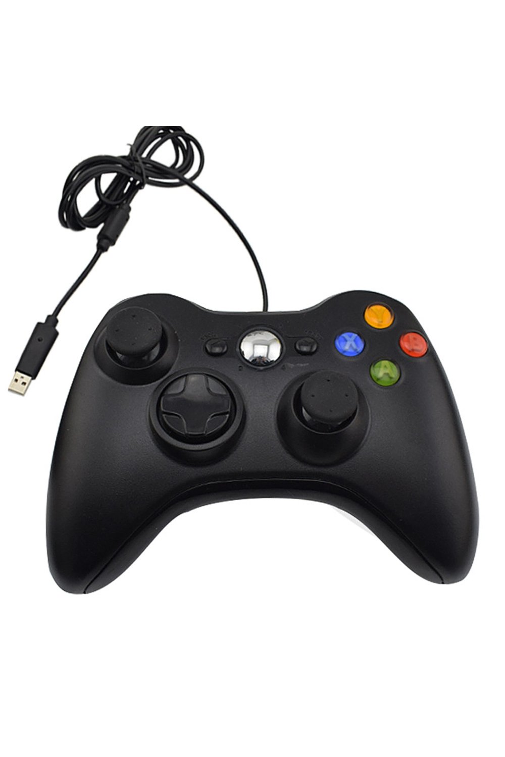 Siyah kablolu joystick PC uyumlu analog kol 1 yıl garantili Bluetooth yok - Elektronik