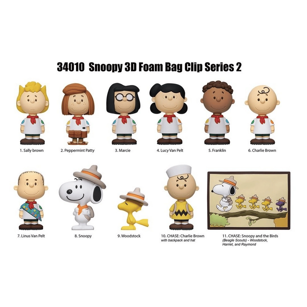 Snoopy Klipsli Figür Seri 2