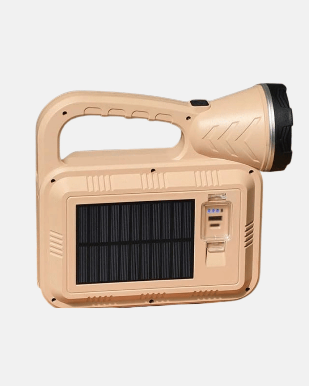 Solar Alev Işığı COB Teknolojili Taşınabilir El Feneri ve Kamp Lambası