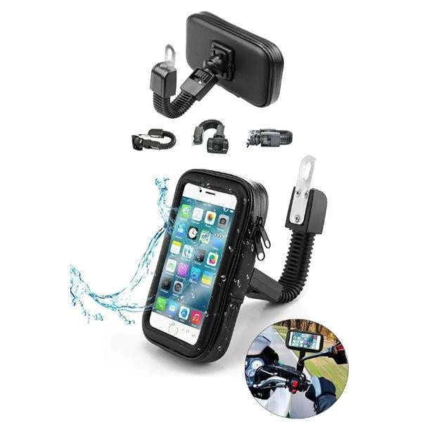 Su Geçirmez Motosiklet Telefon Tutucu