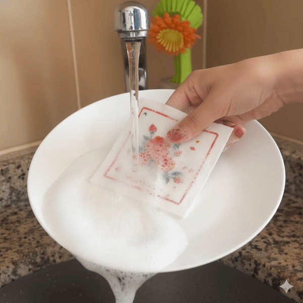 Suda Büyüyen Sünger