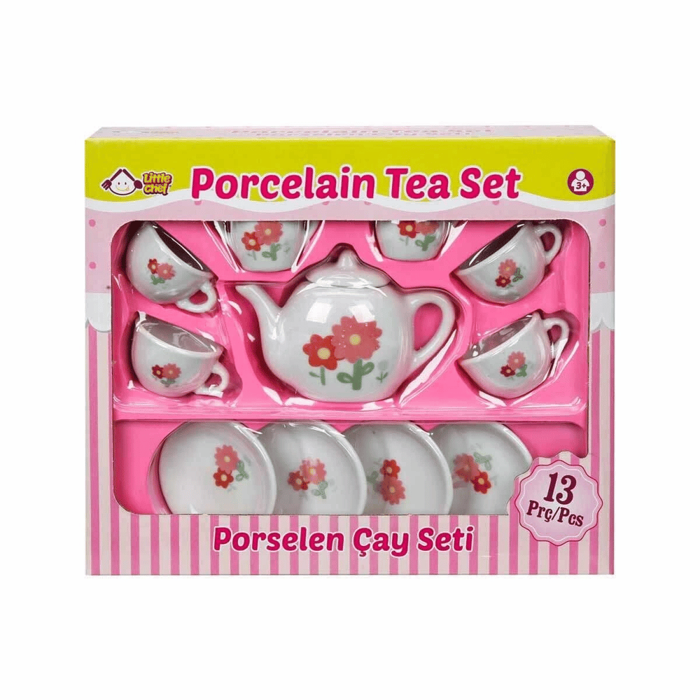 Sunman Porselen Çay Takımı 13 Parça - Stokta Olan Model Gönderilir