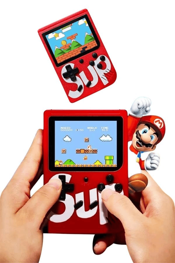 Sup Atari Retro 400 Nostalji Oyunlu Mini Atari Taşınabilir Oyun Konsolu