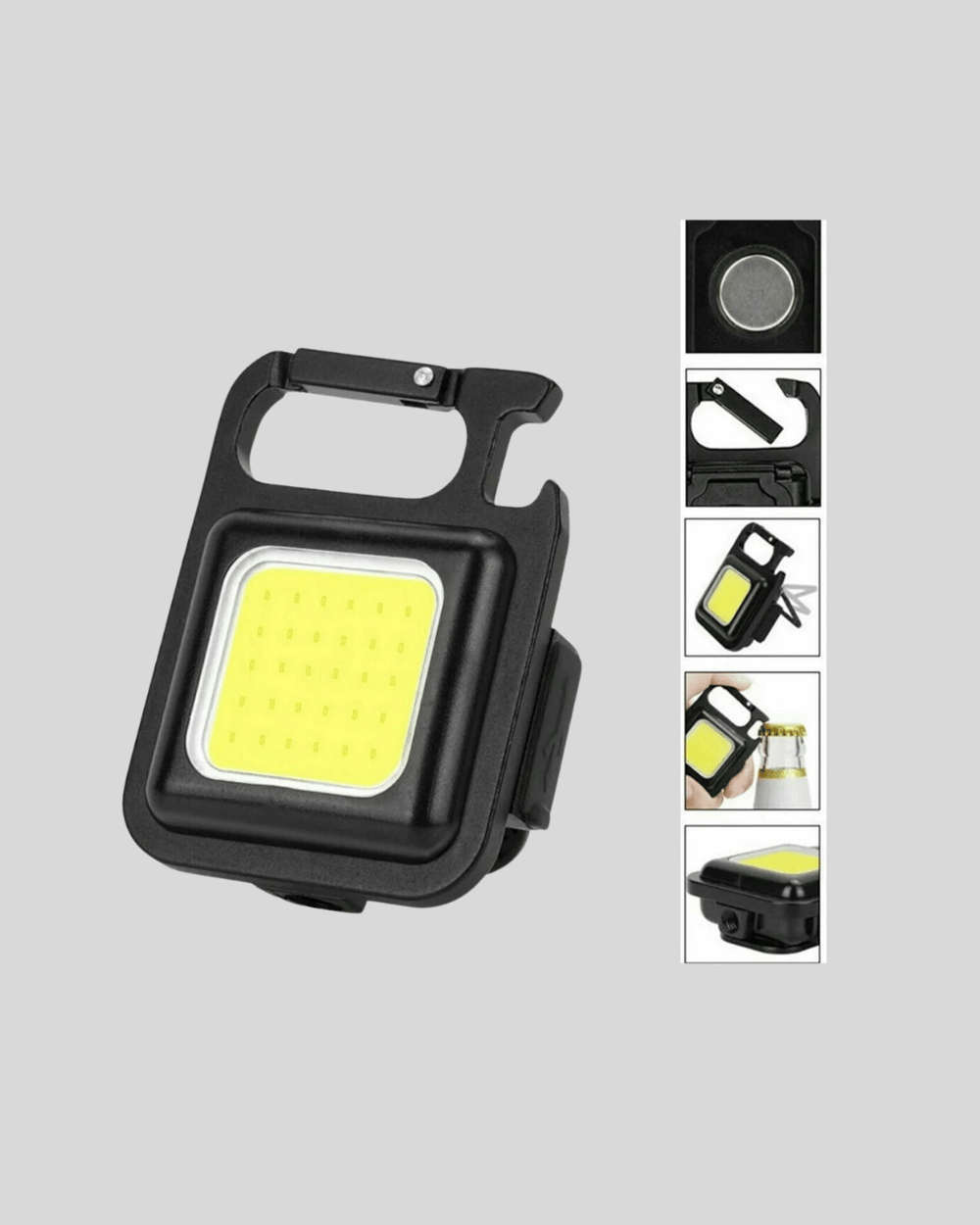 Süper Parlak 800 Lümen LED Fener – USB Şarjlı, 3 Işık Modlu, Mini Taşınabilir ve Anahtarlık Tipi Yeni Nesil
