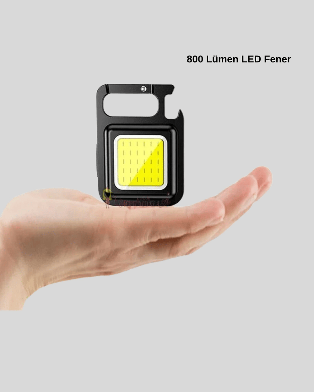 Süper Parlak 800 Lümen LED Fener – USB Şarjlı, 3 Işık Modlu, Mini Taşınabilir ve Anahtarlık Tipi Yeni Nesil