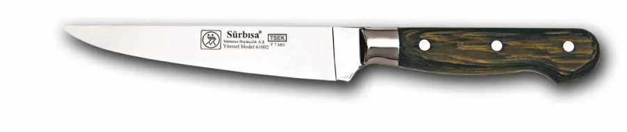 Sürbısa 61002ym - Sürmene Yöresel Mutfak Bıçağı 15 Cm