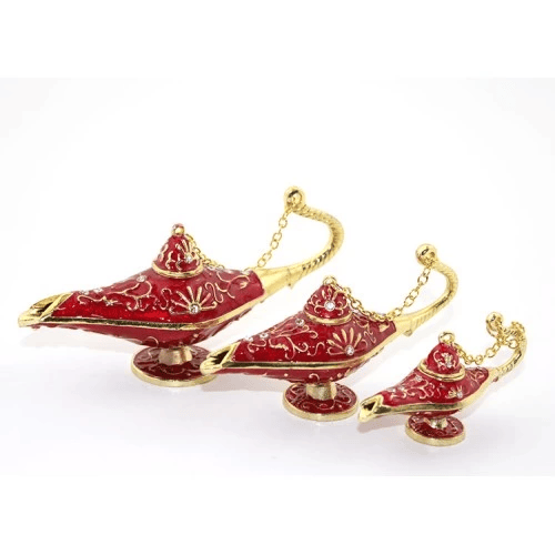 Swarovski Taşlı 3'lü Alaaddin Lambası